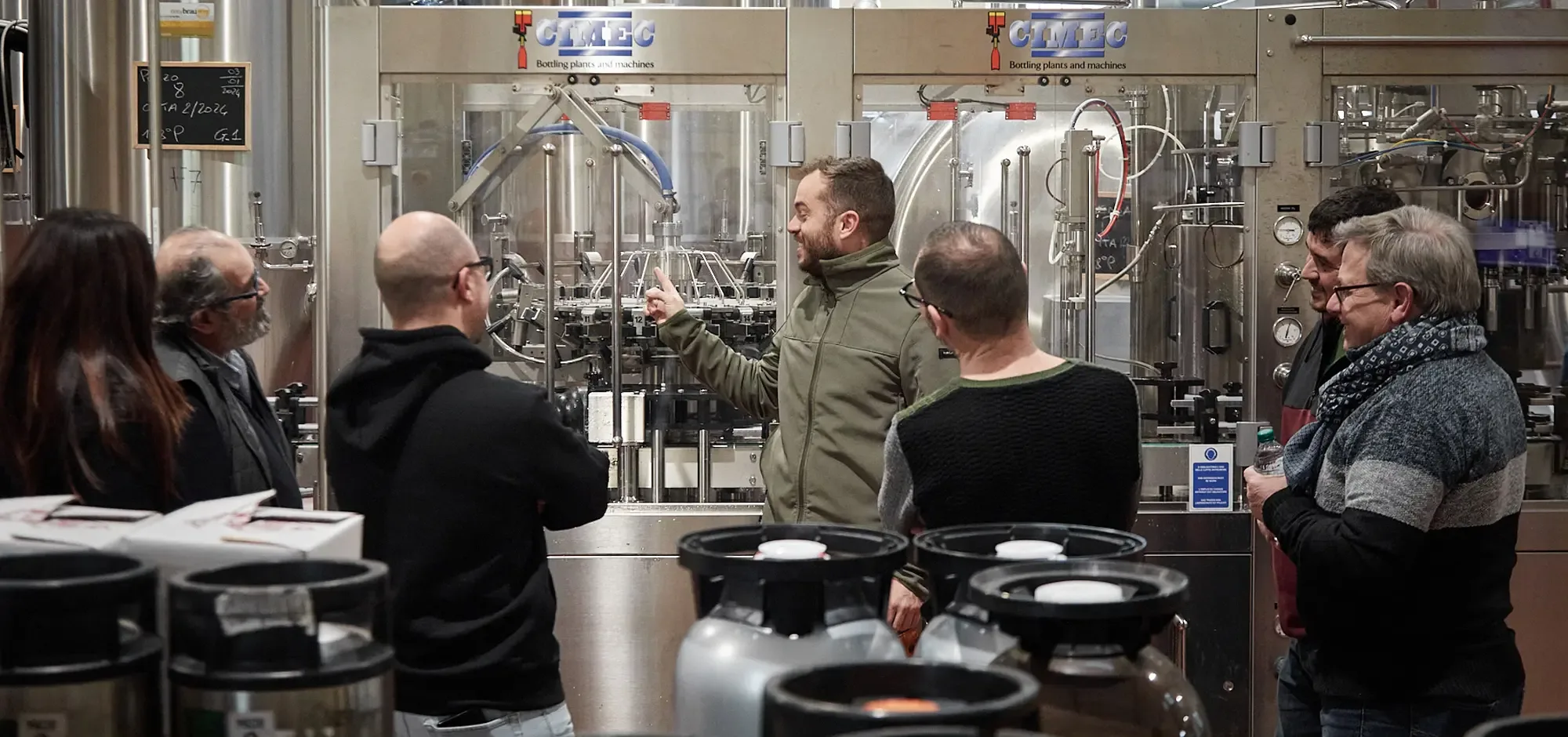 Visita guidata al Birrificio 4Mori con degustazione